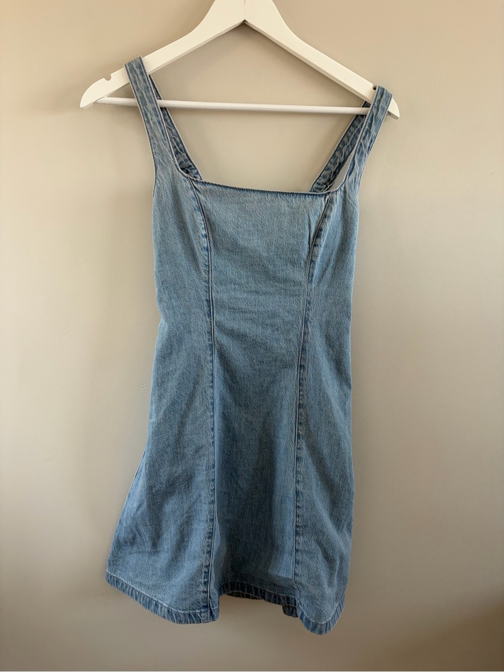 Hollister Light Blue Denim Mini Dress